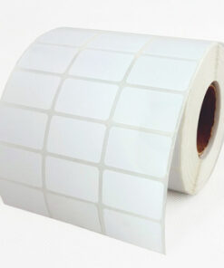 Giấy DECAL IN NHIỆT KT: 35x22mm x 30m - 3 tem/hàng