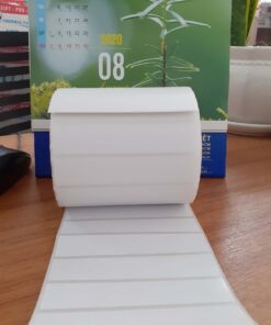 GIẤY DECAL MÃ VẠCH 25x20mm x 50m - 4 tem/hàng